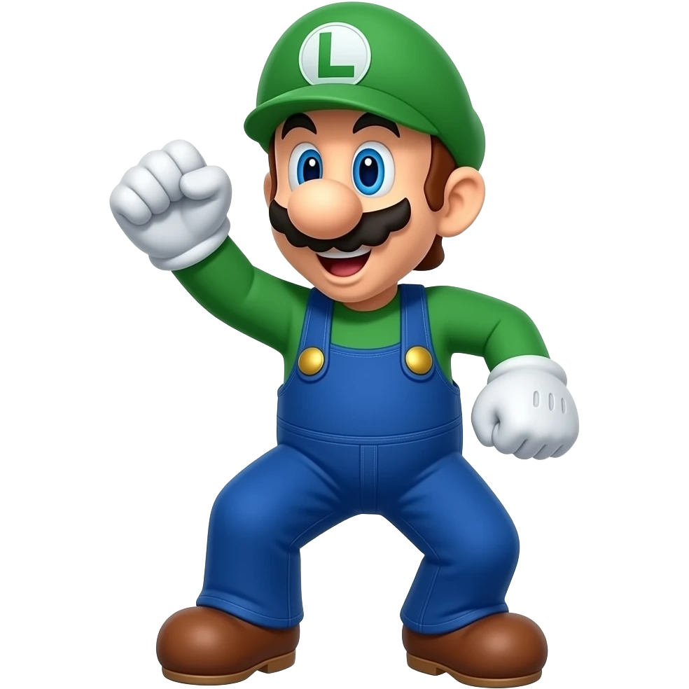 luigi dance emoji