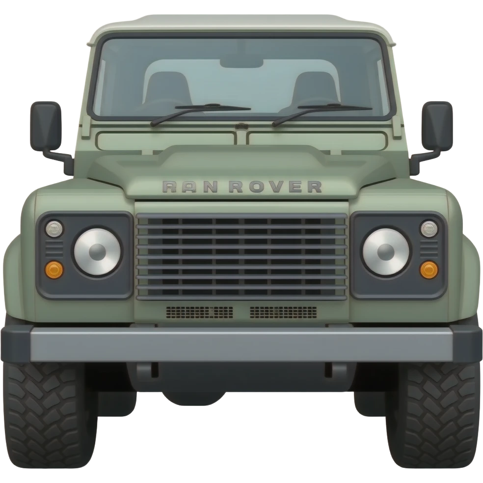 Defender car emoji