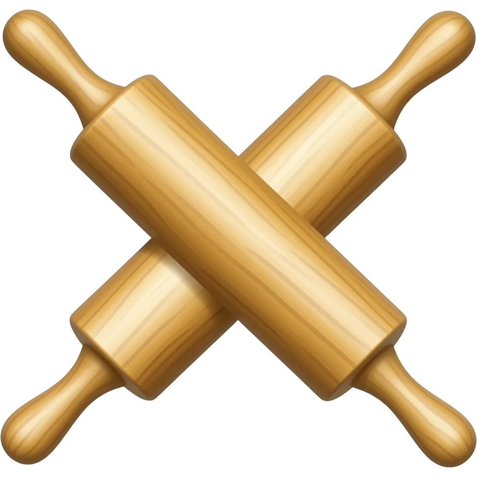 Rolling pin emoji