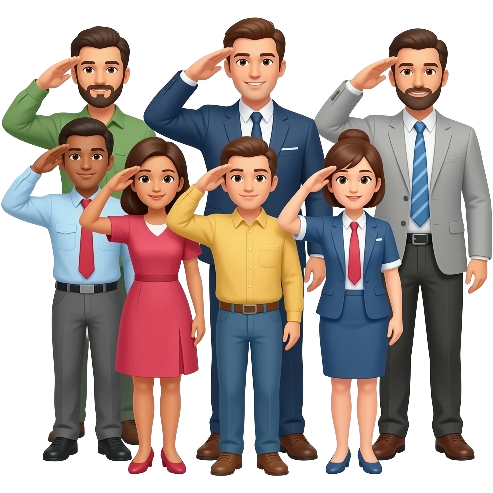 heil emoji with the feneric discord emoji people emoji