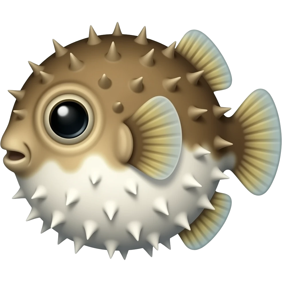 Pufferfish emoji