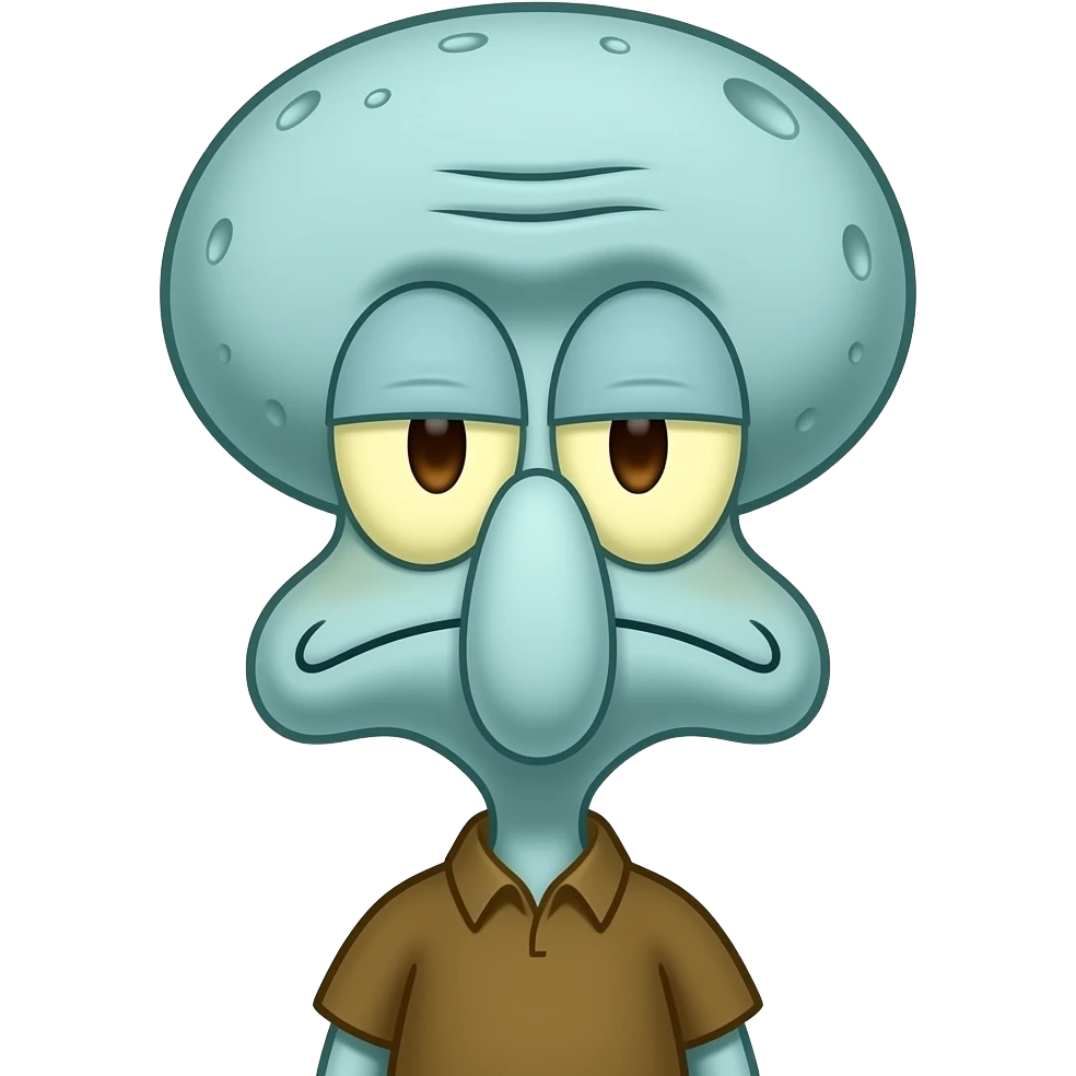 Squidward emoji