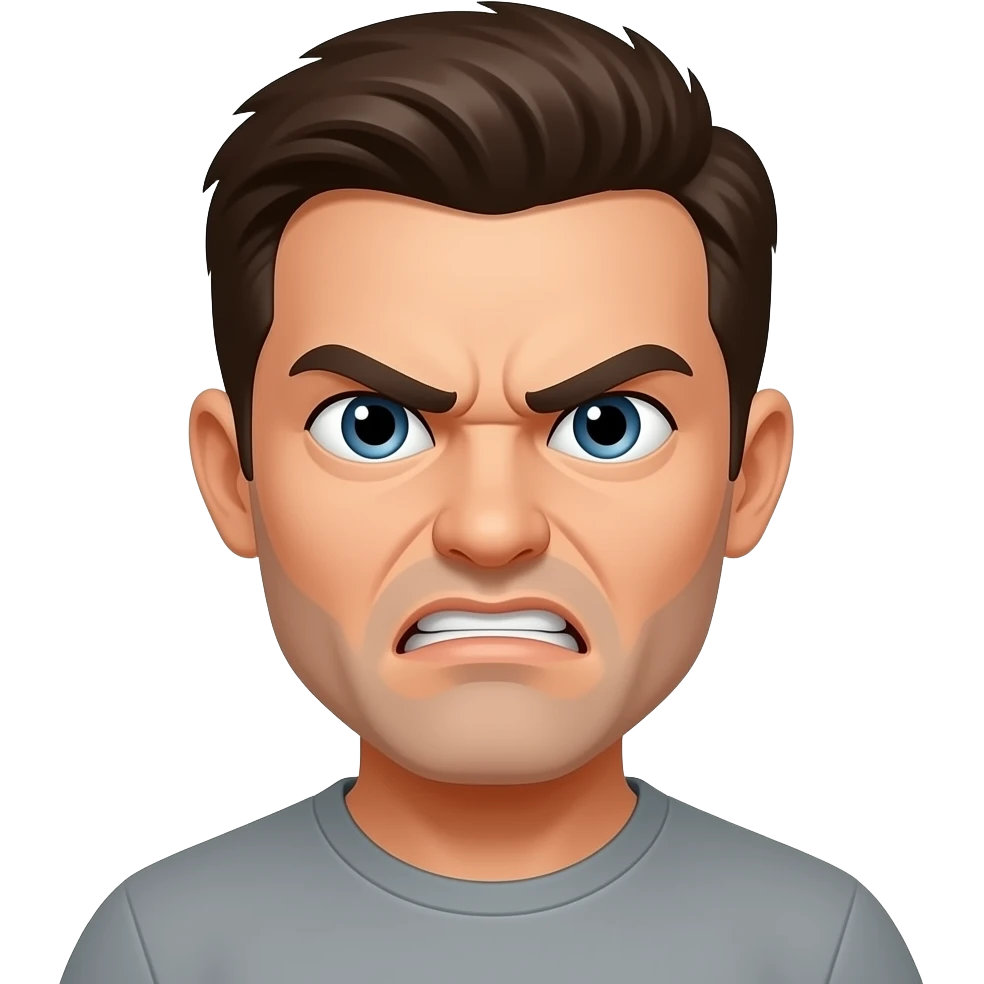 🤫  énervé emoji