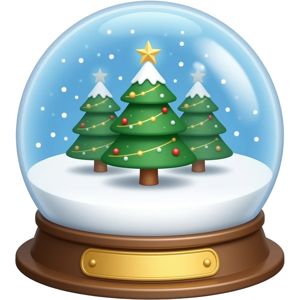 Snow Globe emoji