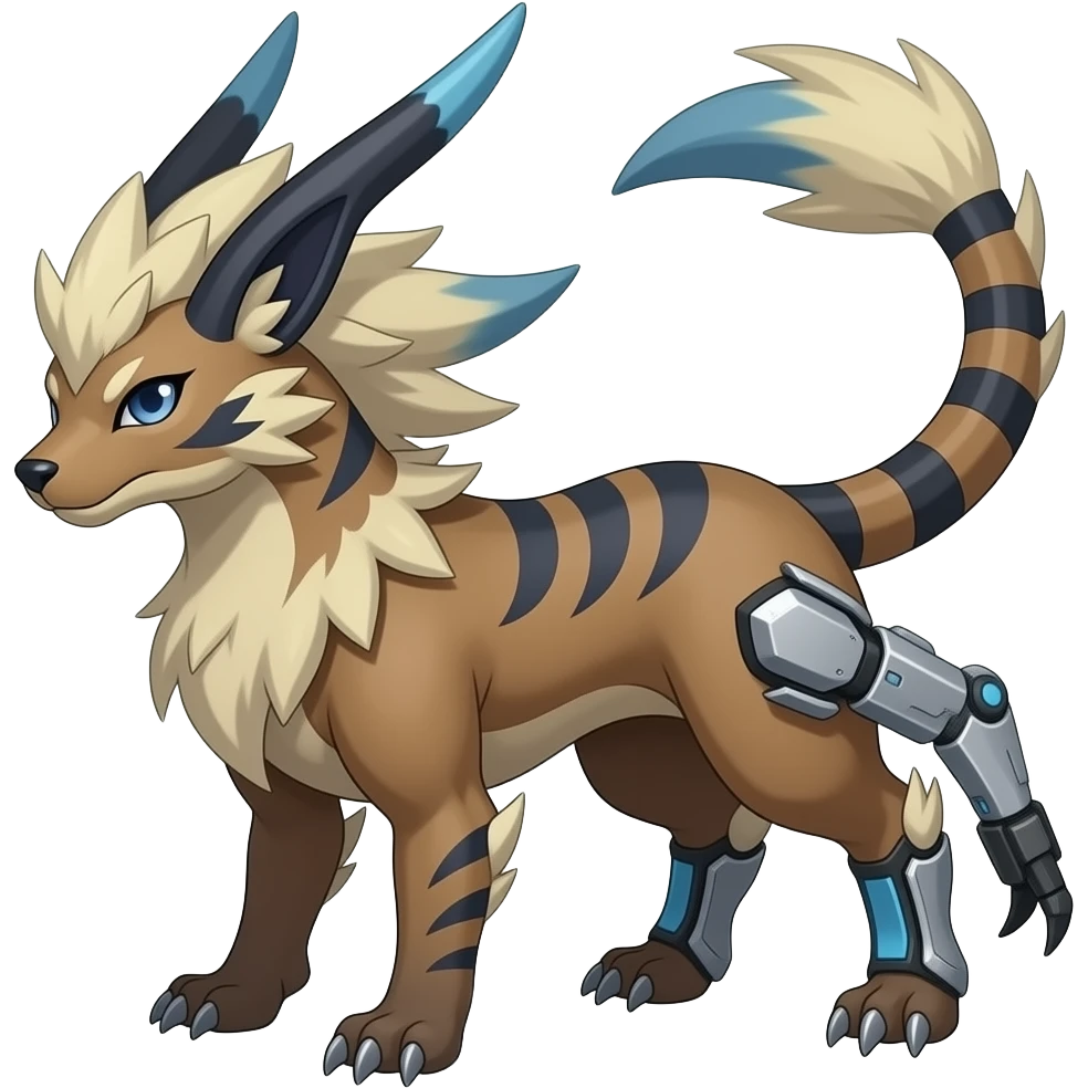 Luxray-Manectric-Kyurem-Darkrai-Genesect-Exveemon-animal-hybrid emoji