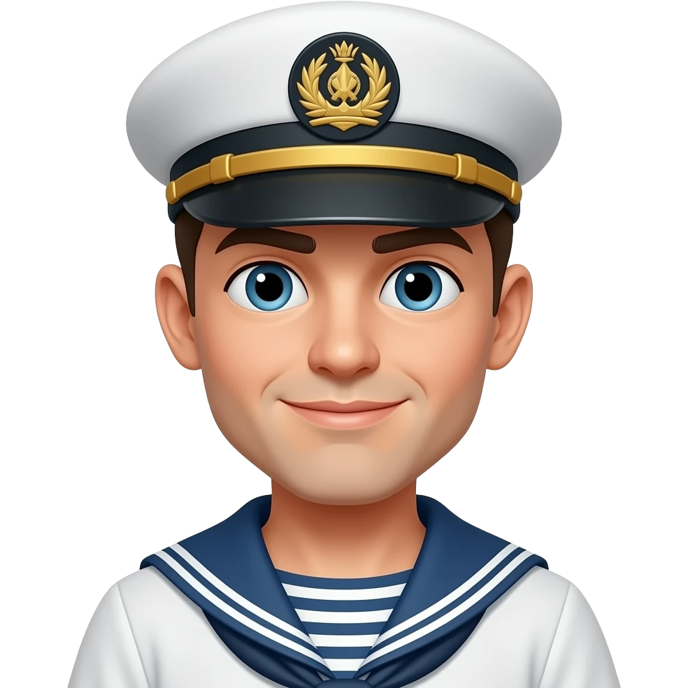 marinero que no lleve sombrero emoji