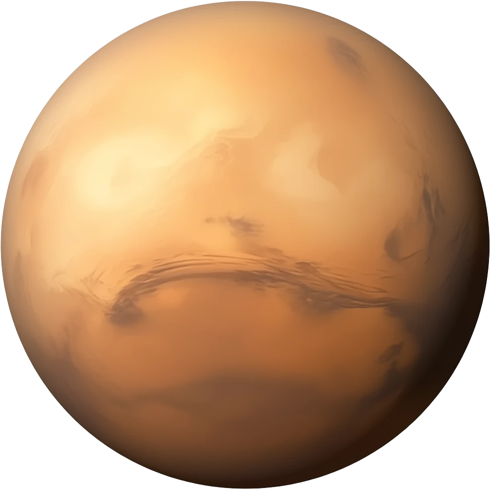 mars planet emoji round emoji