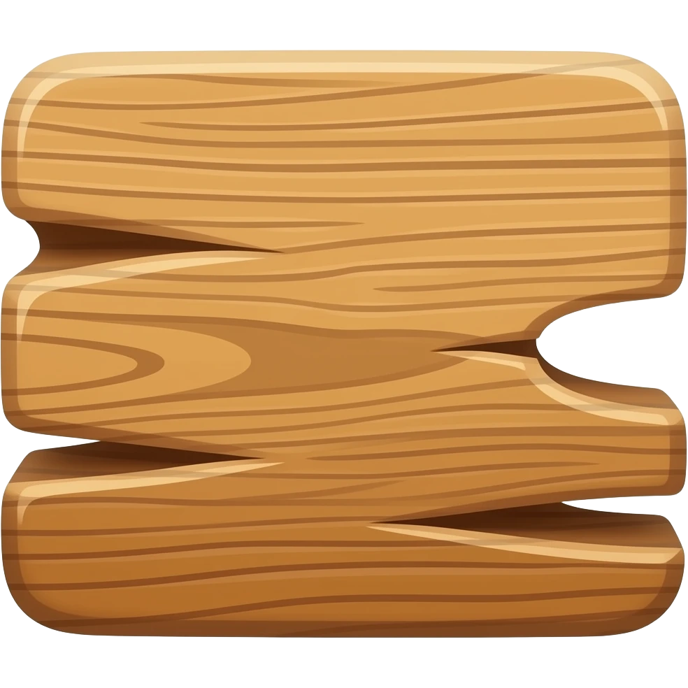 Wood emoji