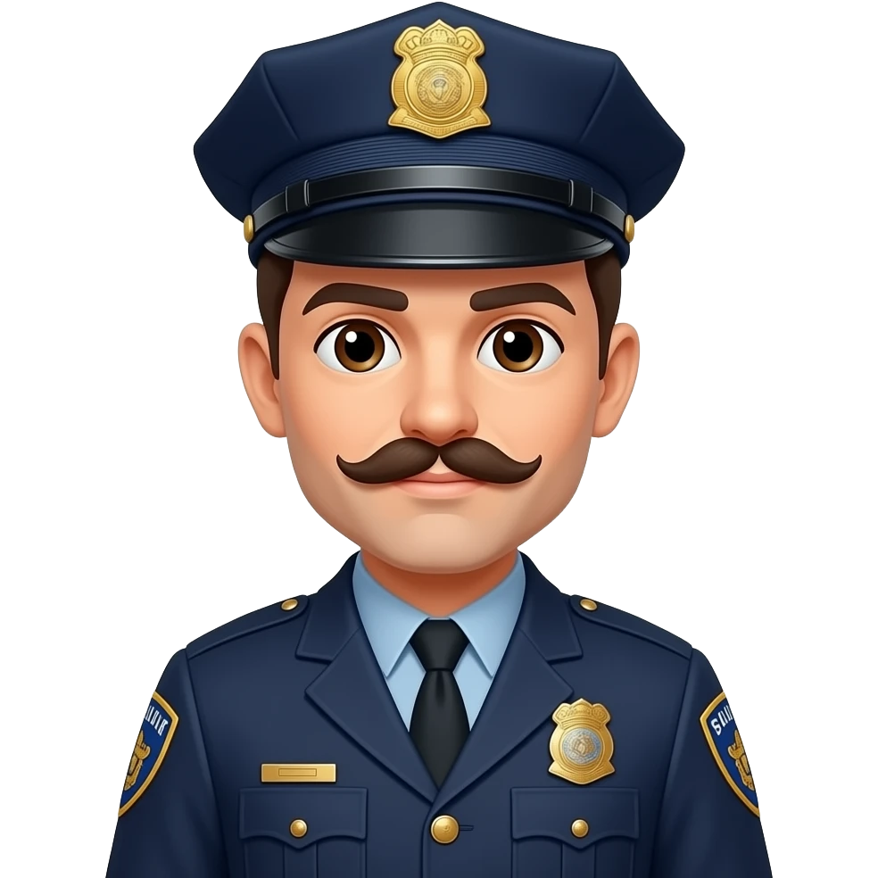 Police With Mustaches emoji