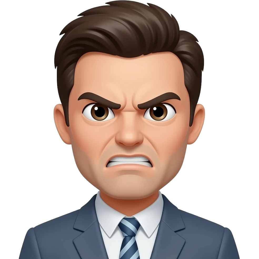 Angry emoji
