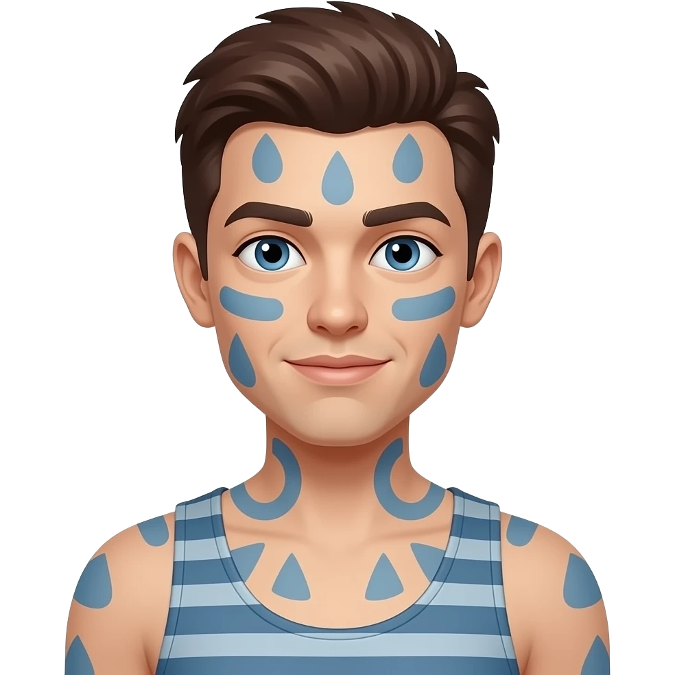 Body paint emoji