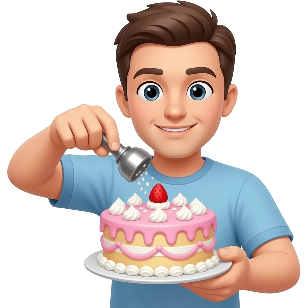 sprinkle cake emoji