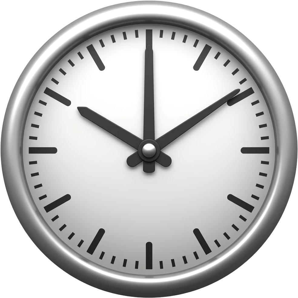 time emoji