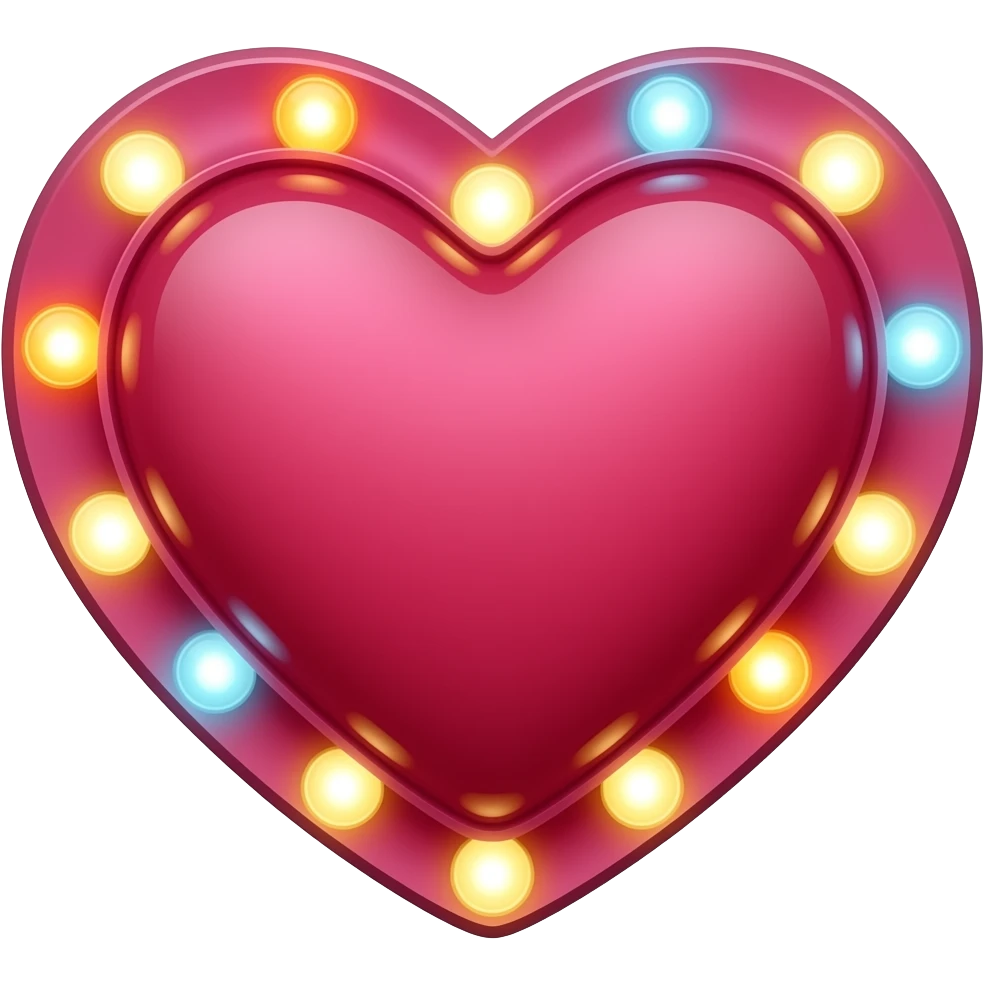 flash heart emoji