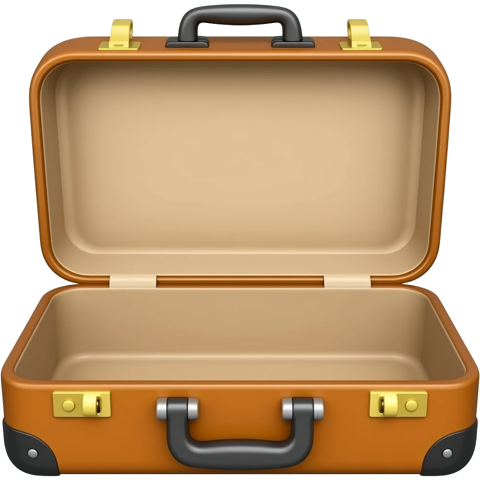 SUITCASE OPEN emoji