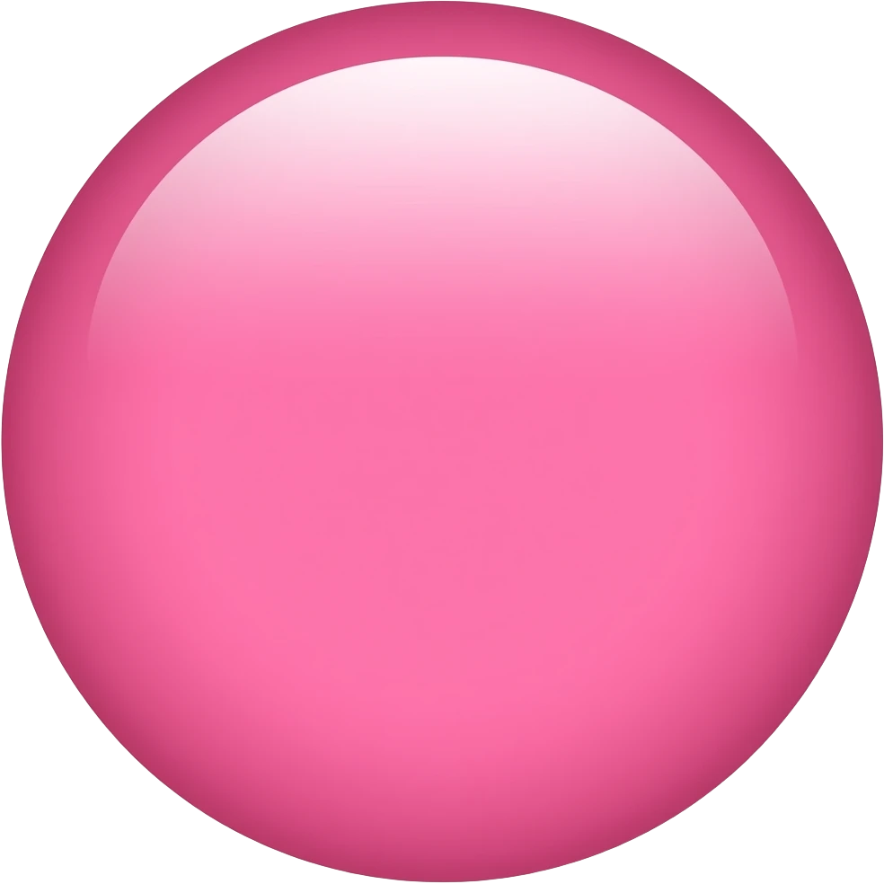 Pink circle emoji