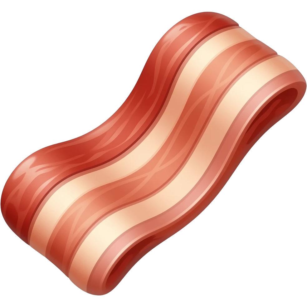 create bacon emoji