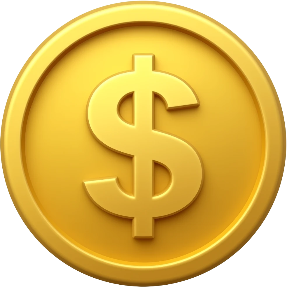 gold coin emoji
