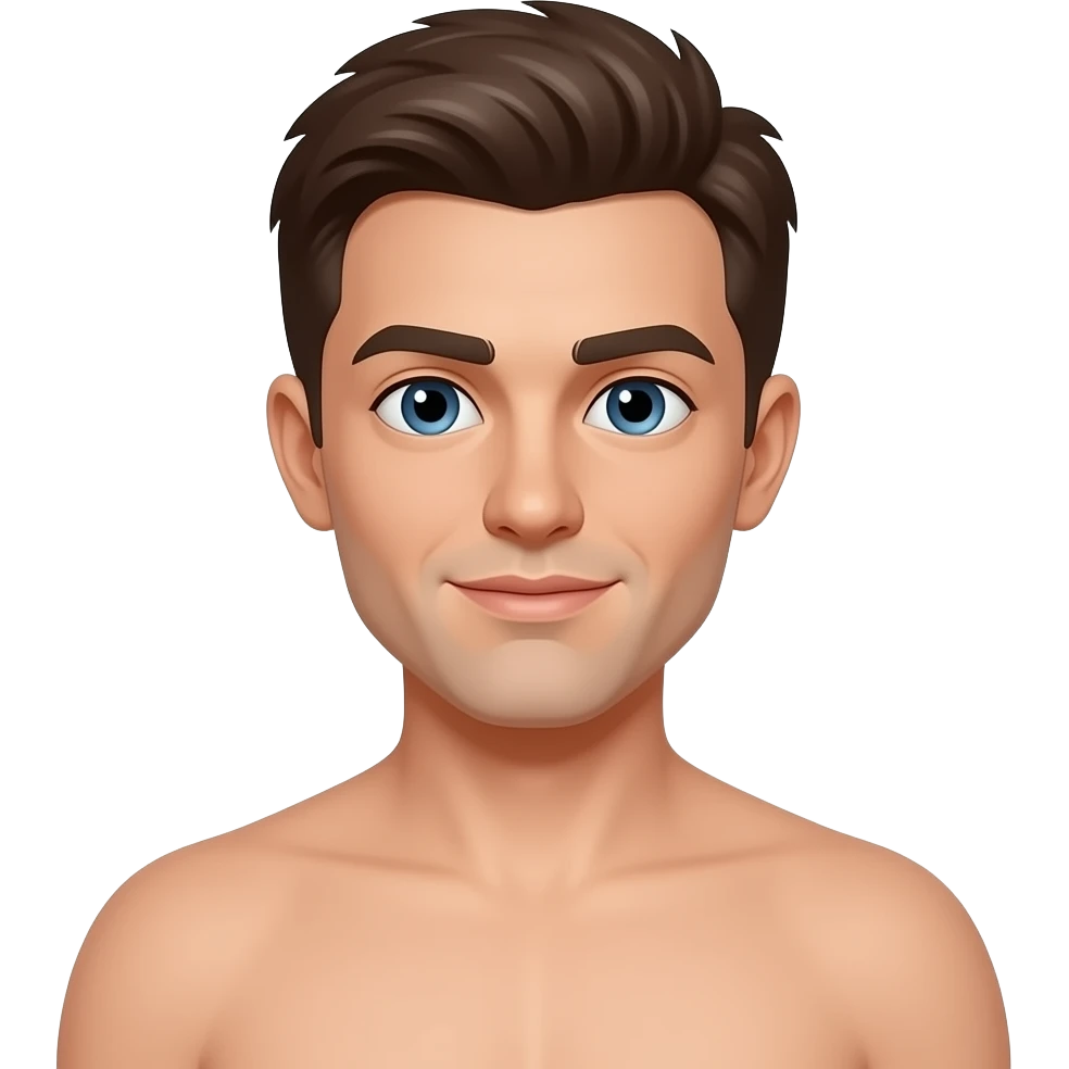 A naked dude emoji