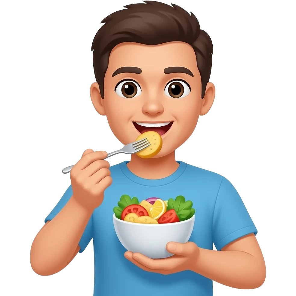 comer saludable emoji