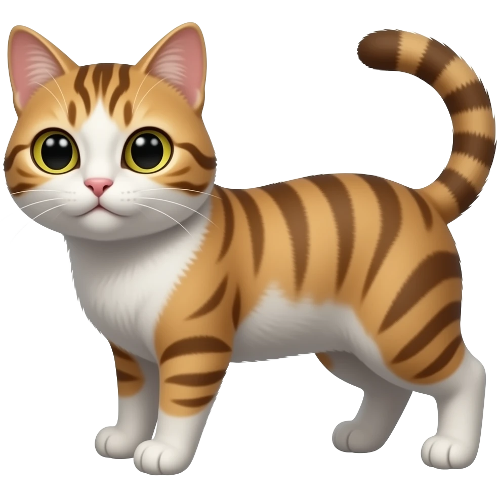 Emo cat flipping off emoji