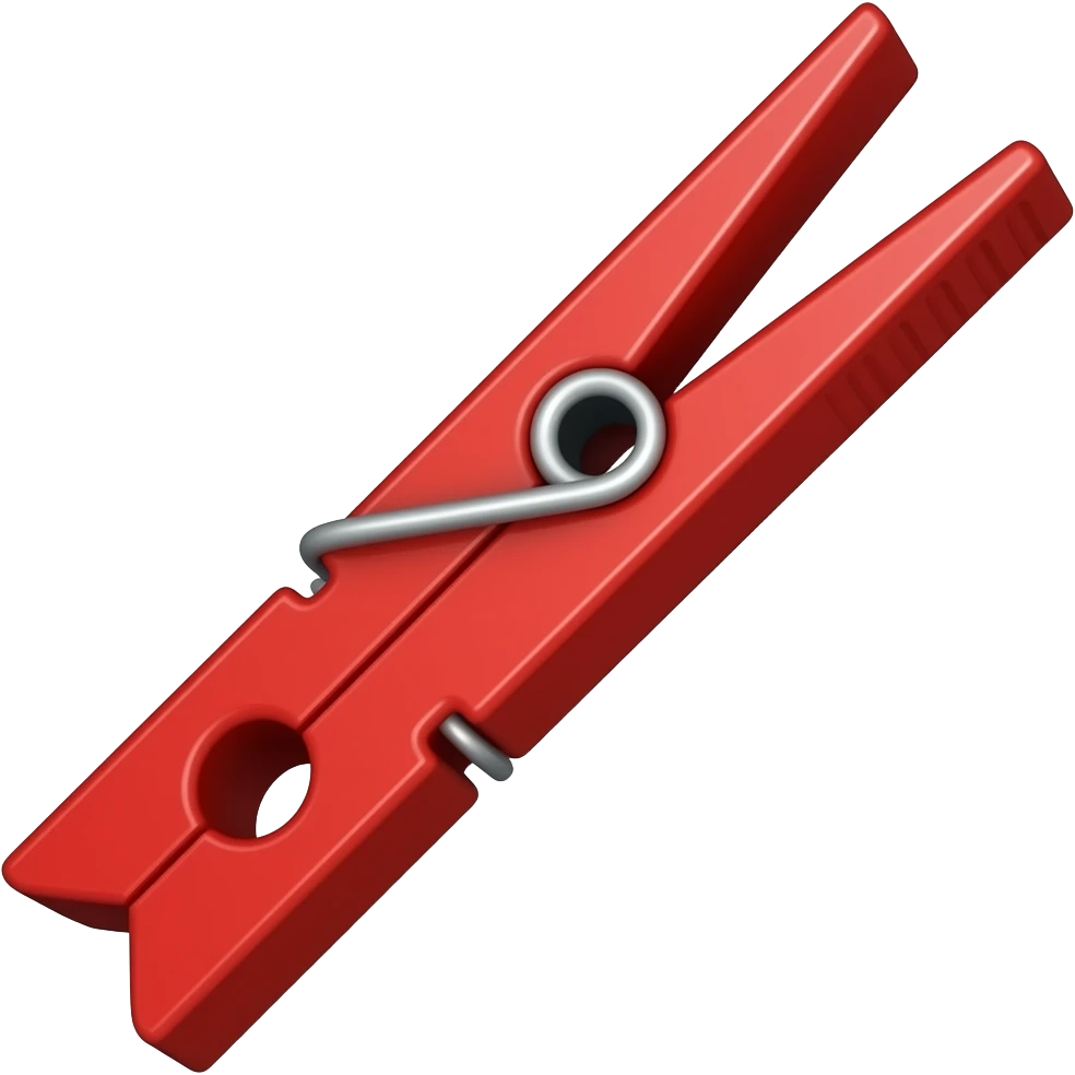 the french laundry clothespin emoji