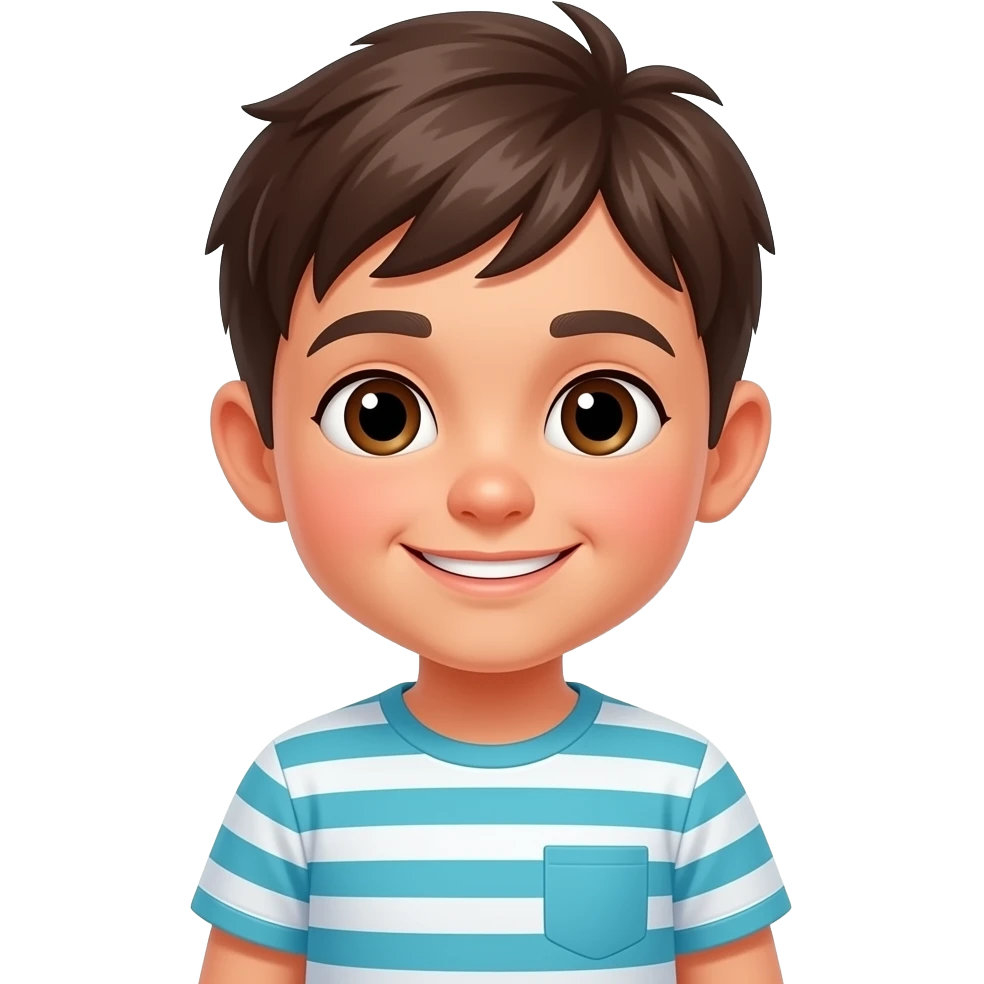 a kid is at the beach emoji