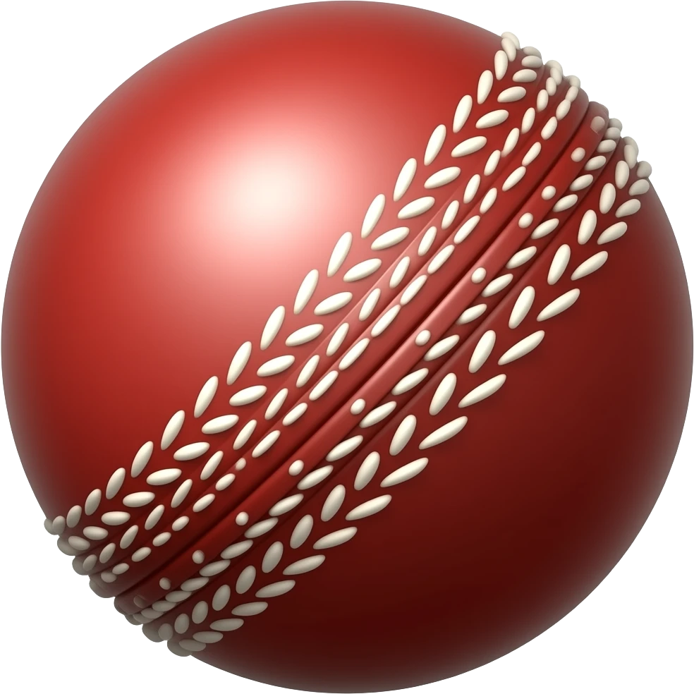 Cricket ball emoji