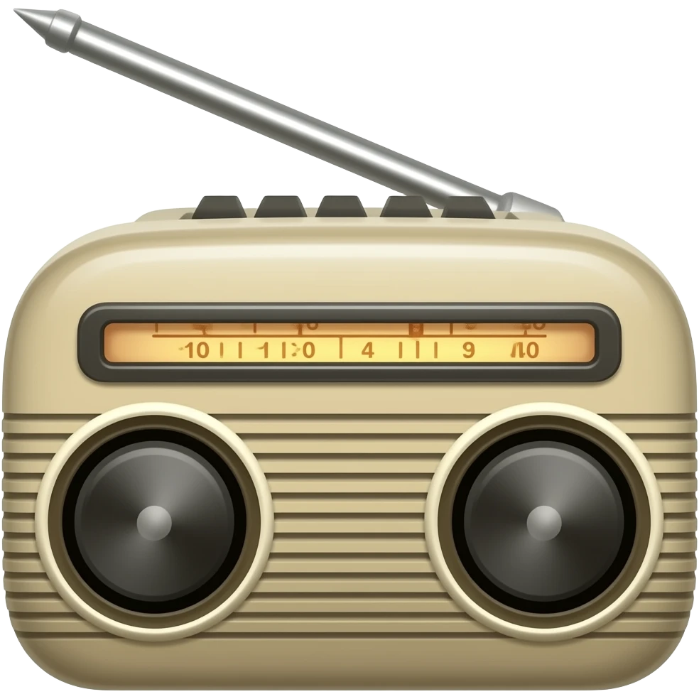 radio emoji