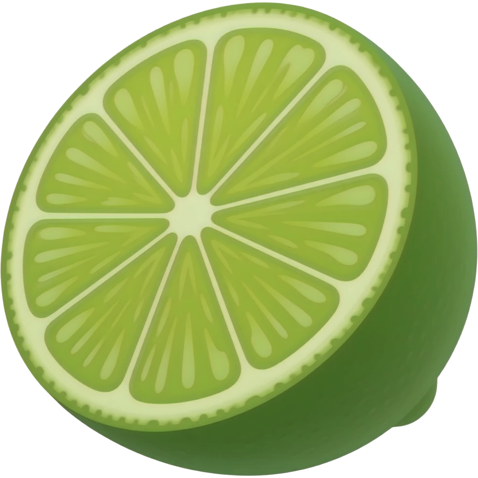 Lime emoji