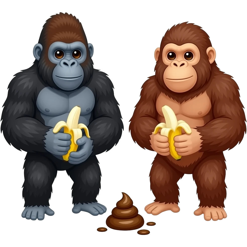 💩🦍🦧🍌🍌 emoji