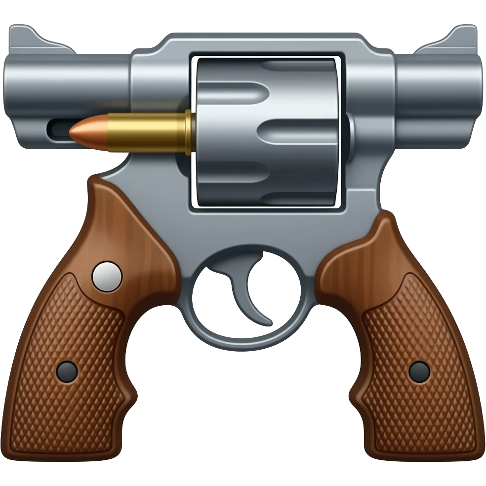 Russian roulette emoji