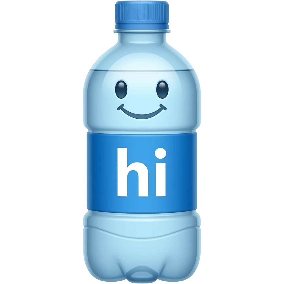 🦤💧💧💧💧💧 water bottle face hi water bottle emoji