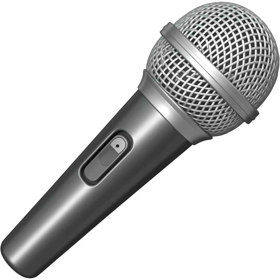 🎤 emoji