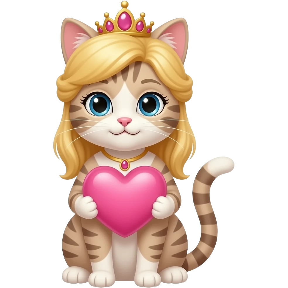 👸🏼🩷🐈 emoji