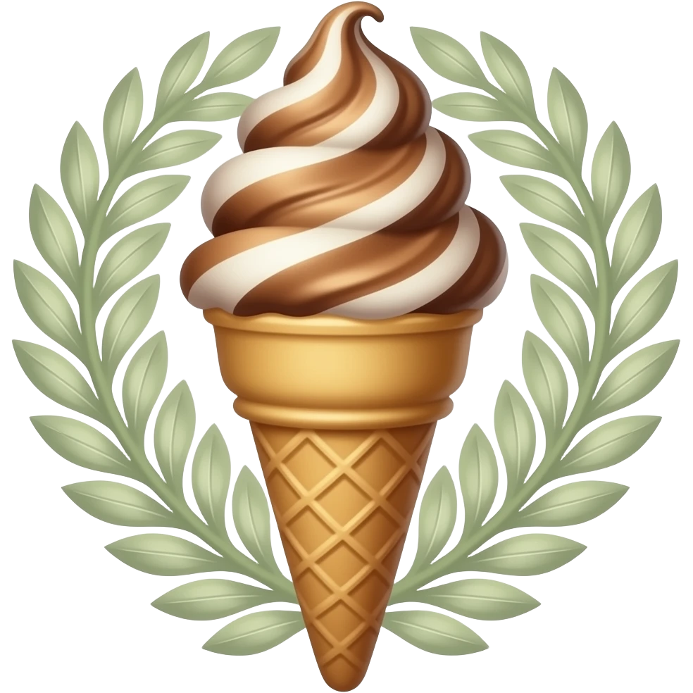 Cornetto monogram emoji