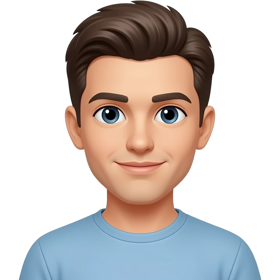 Um homem adolescente emoji