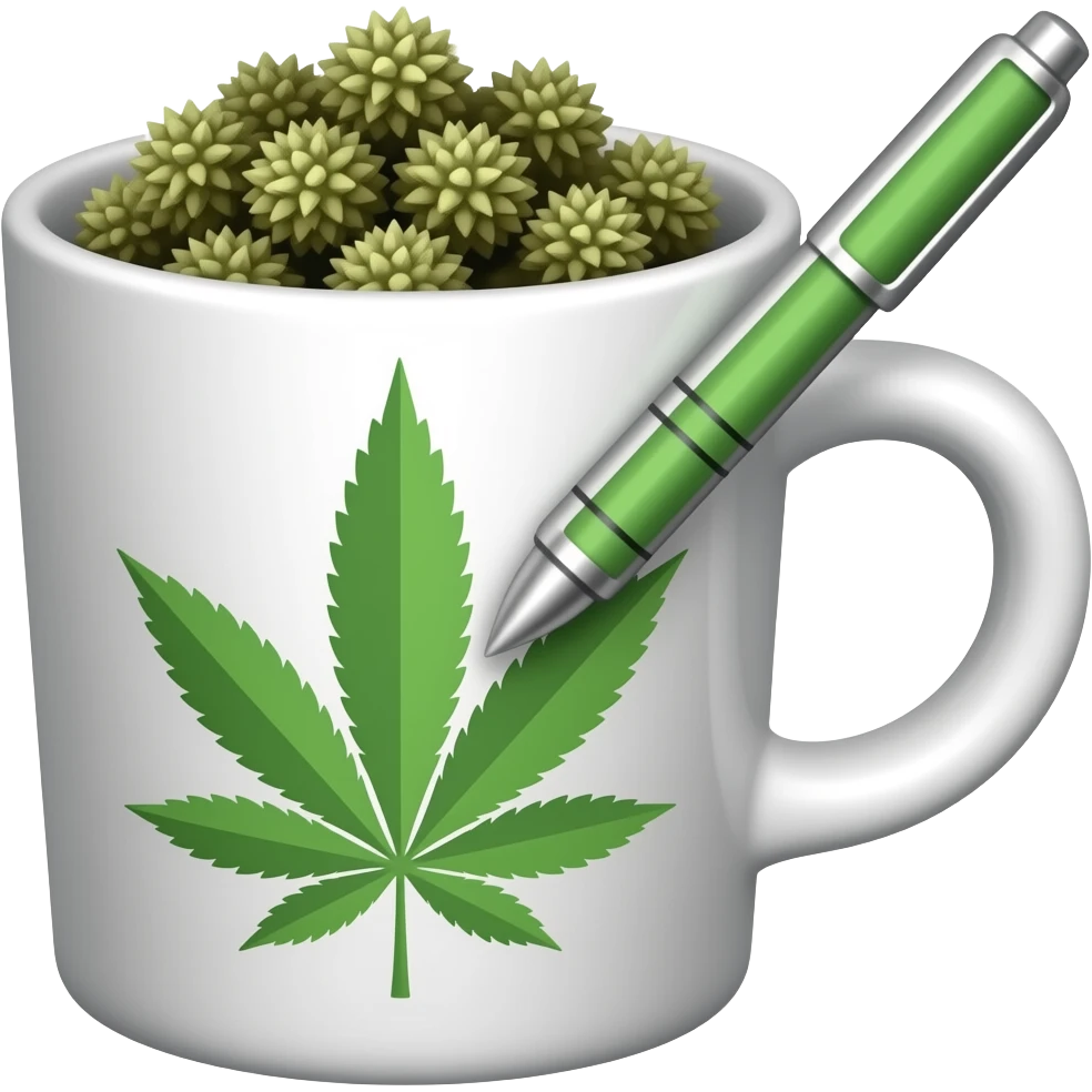 Weed pen Lean cup emoji