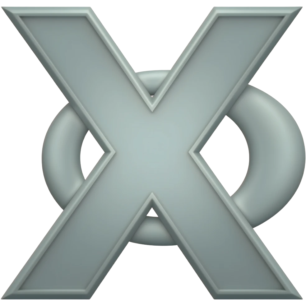 X O emoji