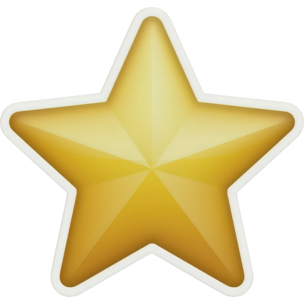 стикер звезда emoji
