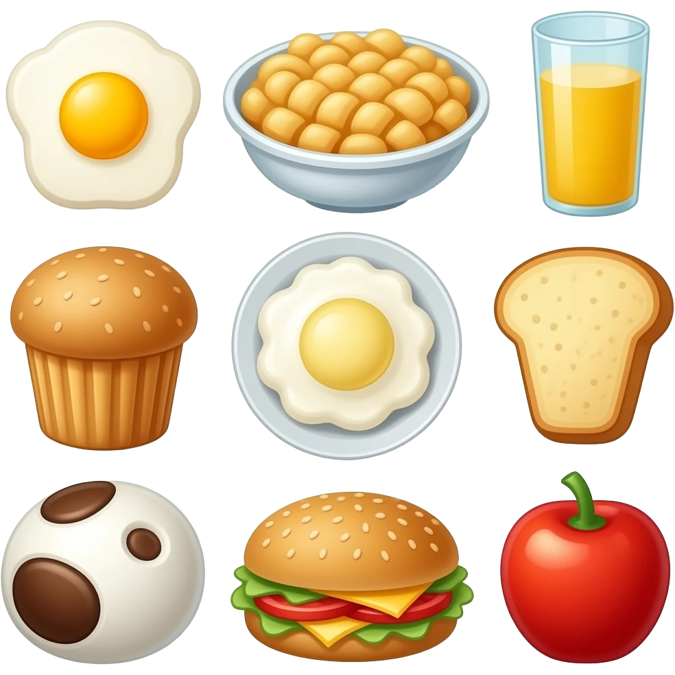 breakfasts emoji