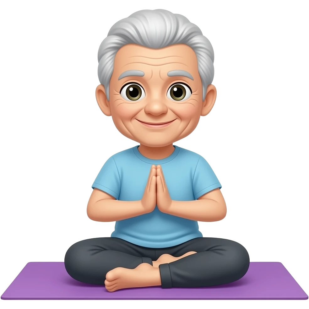 elder wellness emoji