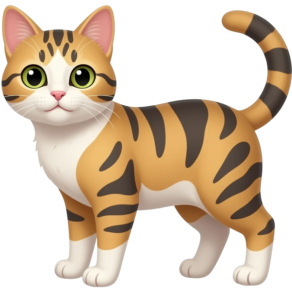 Un chat emoji