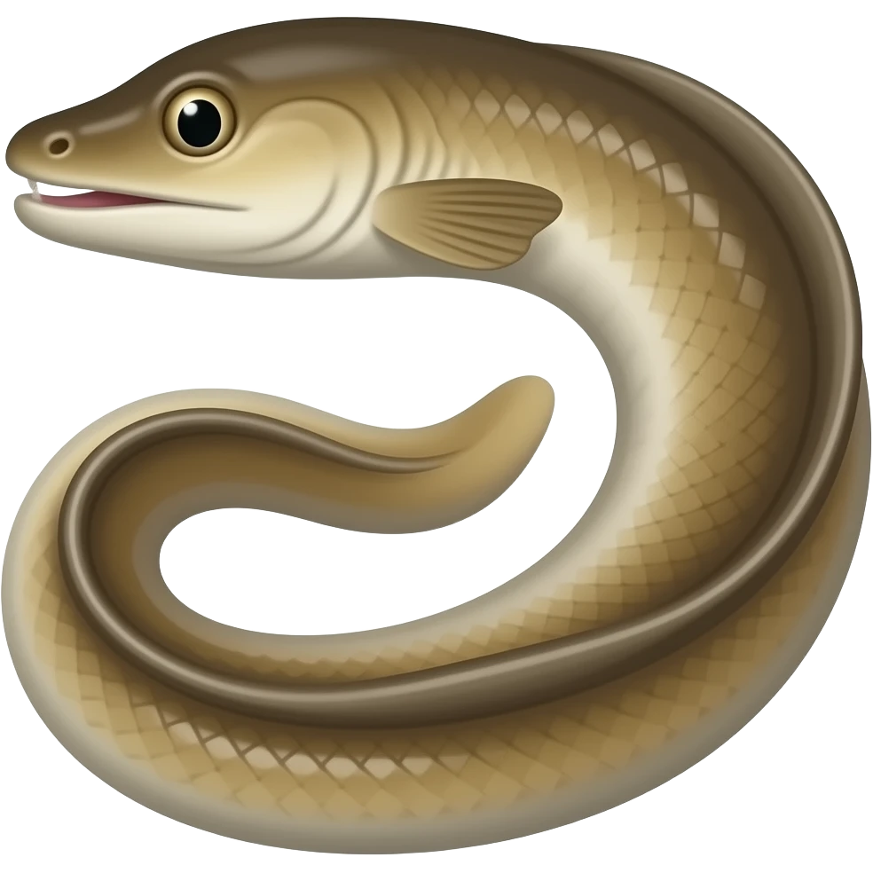 conger eel emoji