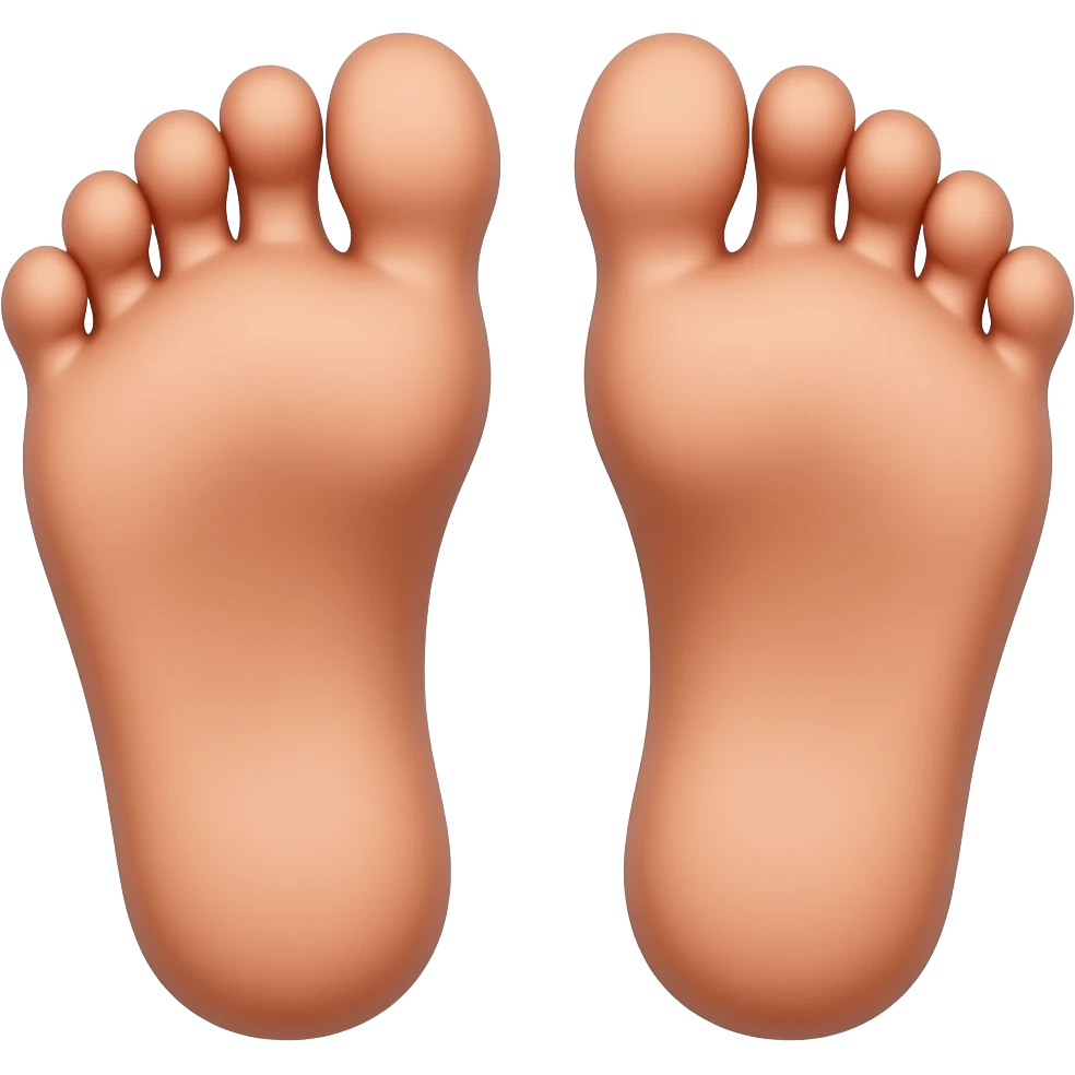 evil feet emoji