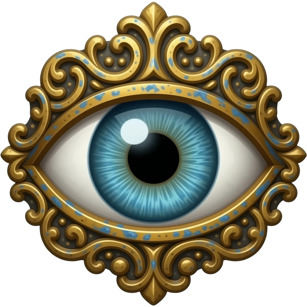 antique eye emoji