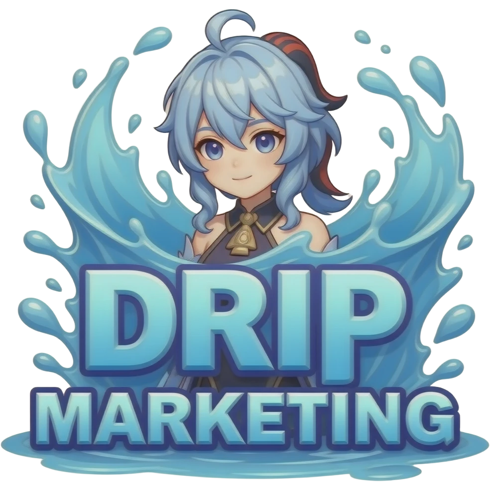 Genshin Impact Drip marketing official promo artwork emoji
