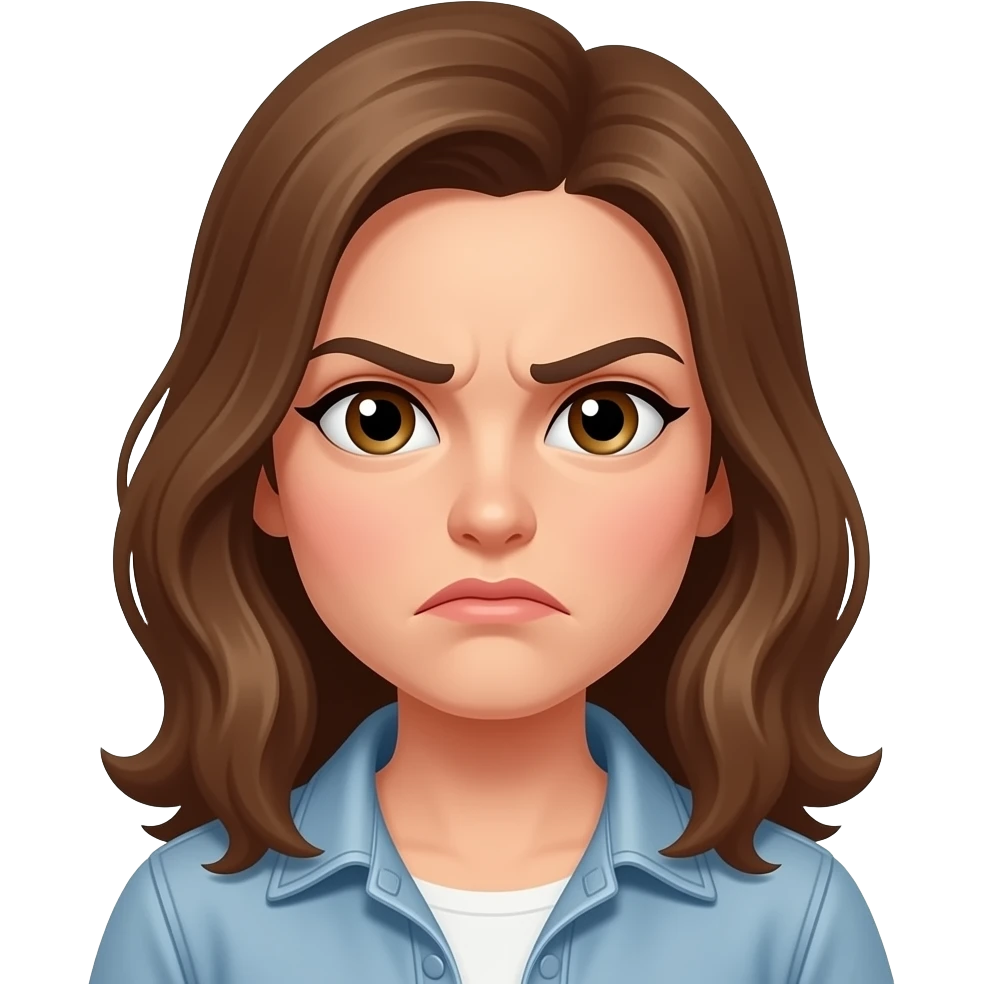 тяжесть лицо женщины emoji