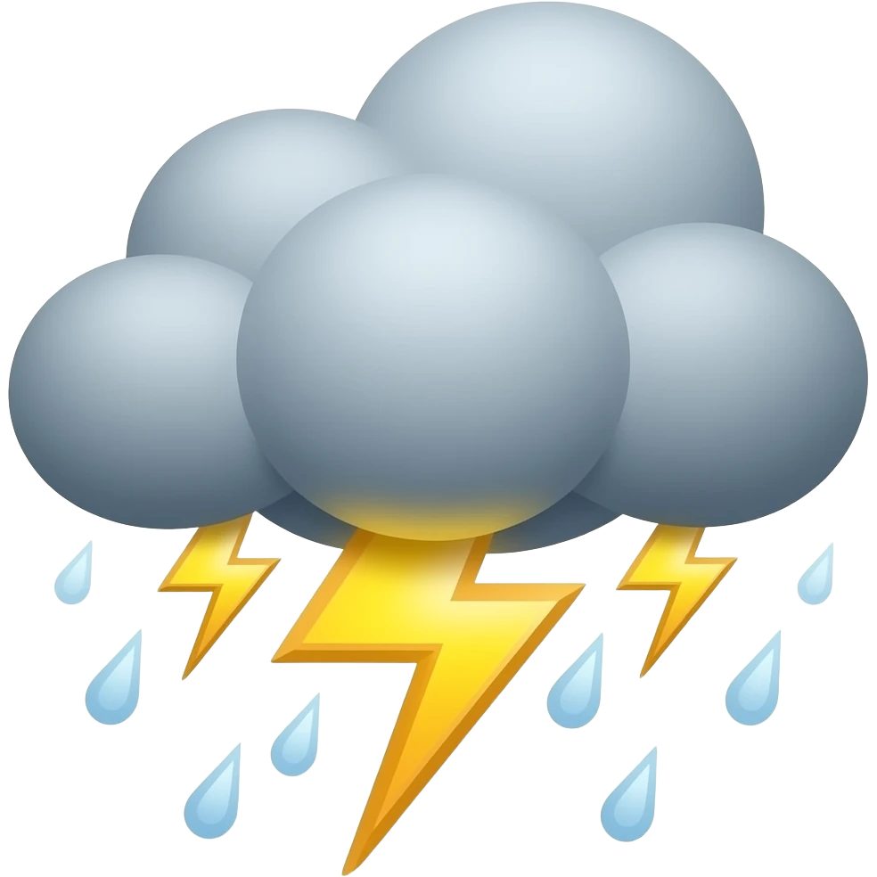 THUNDERSTORM emoji