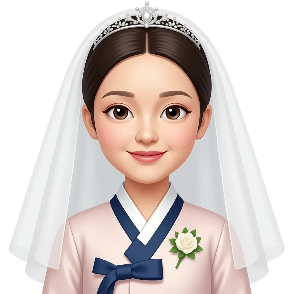 한국인 신부 emoji